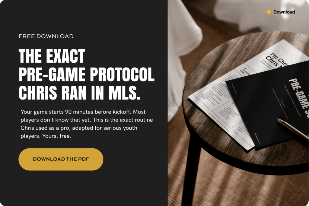 Pre-Game 90 Soccer Player Protocol